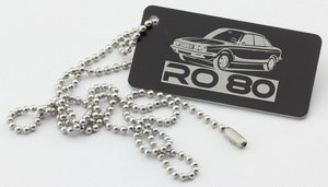 "Ro 80" Logo Tag